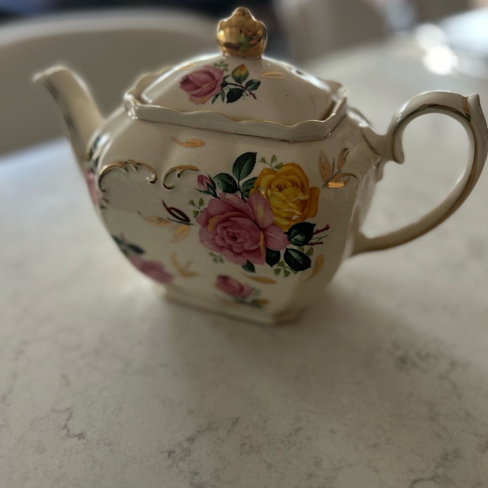 Sadler cube style teapot vintage #2897 - Picture 3 of 7